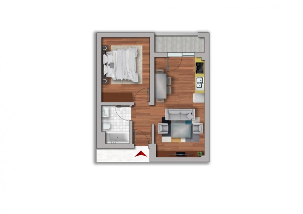 Apartament 2 camere str Soarelui - Tineretului Residence