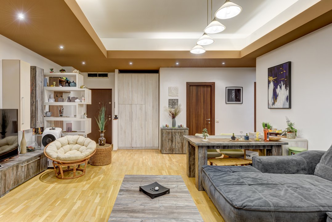 North Area Lake View apartament - terasa cu gradina