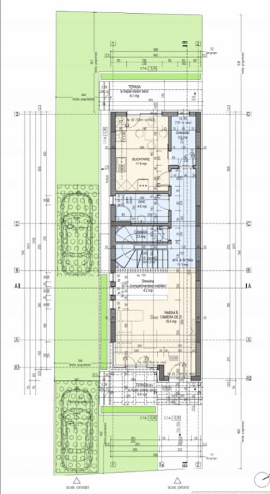 Teren - vila cu proiect si autorizatie de construire