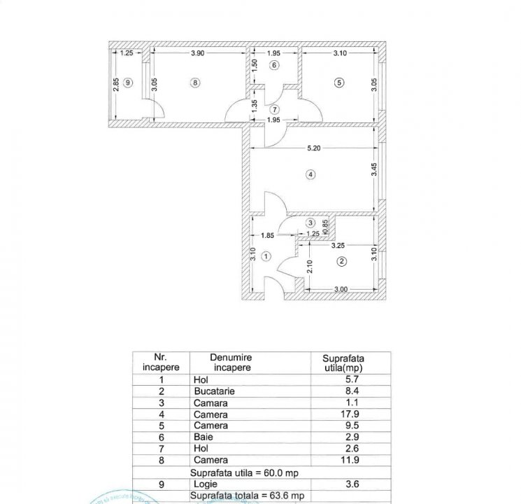 Apartament 3 camere Policlinica Titan -metrou