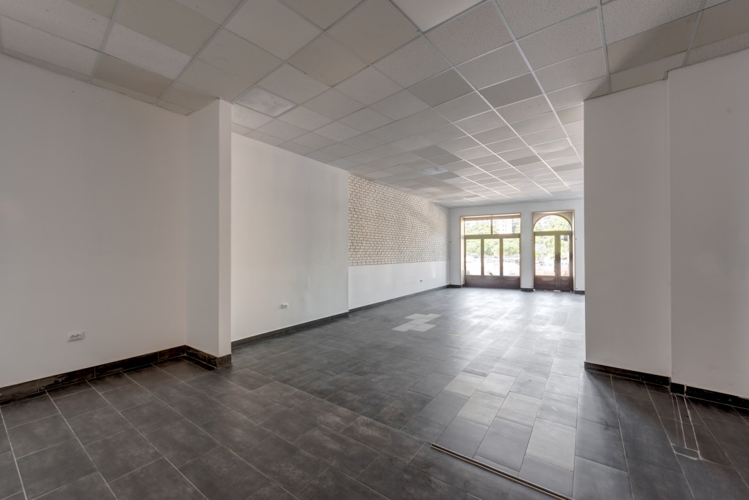  Buzesti vav Piata Matache - spatiu comercial-open space- 2 gr sanit- 3intrari