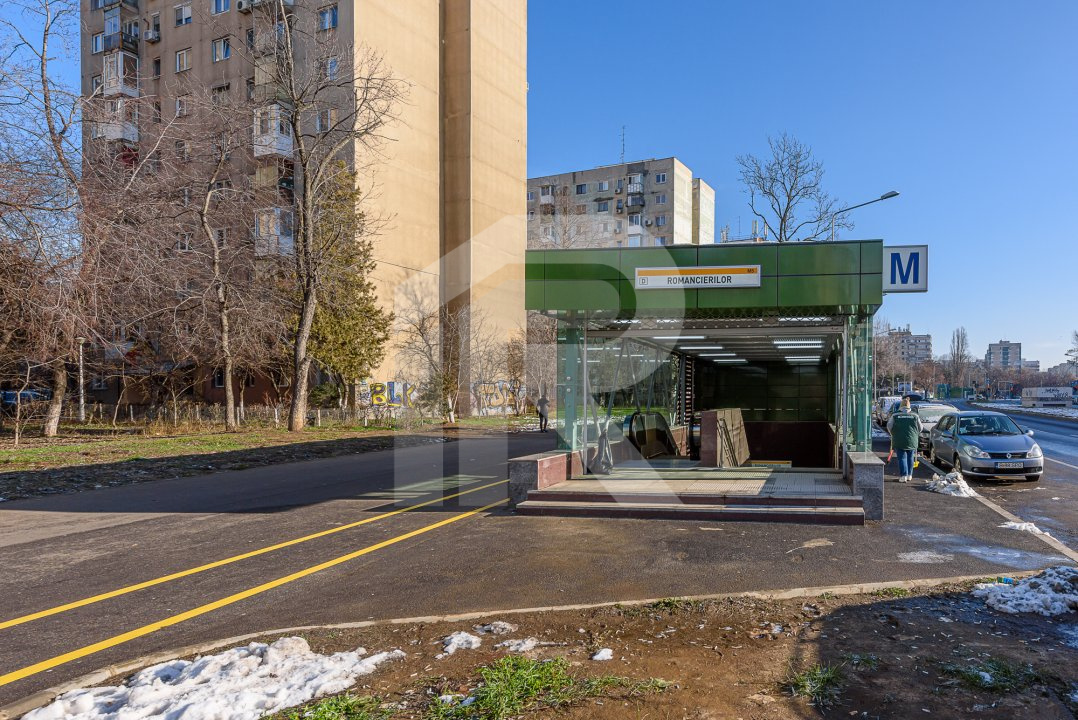 Apartament 2 camere mobilat si utilat langa metrou Romancierilor