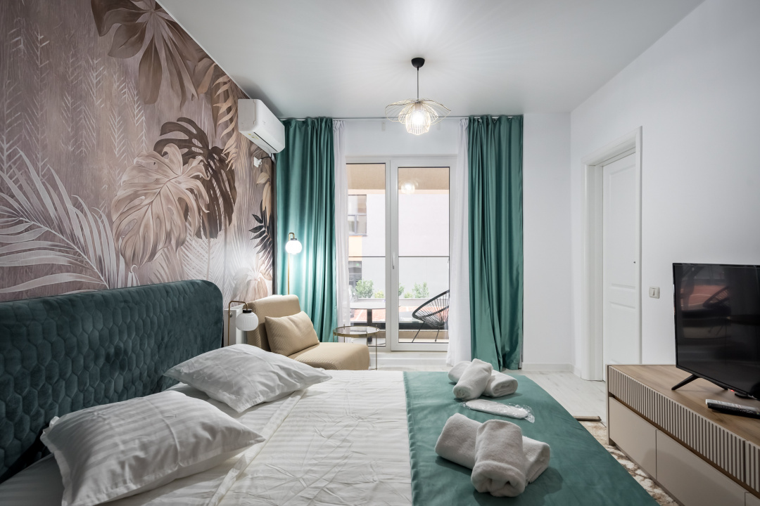 Studio - Central Address - mobilat și utilat designer - prima inchiriere