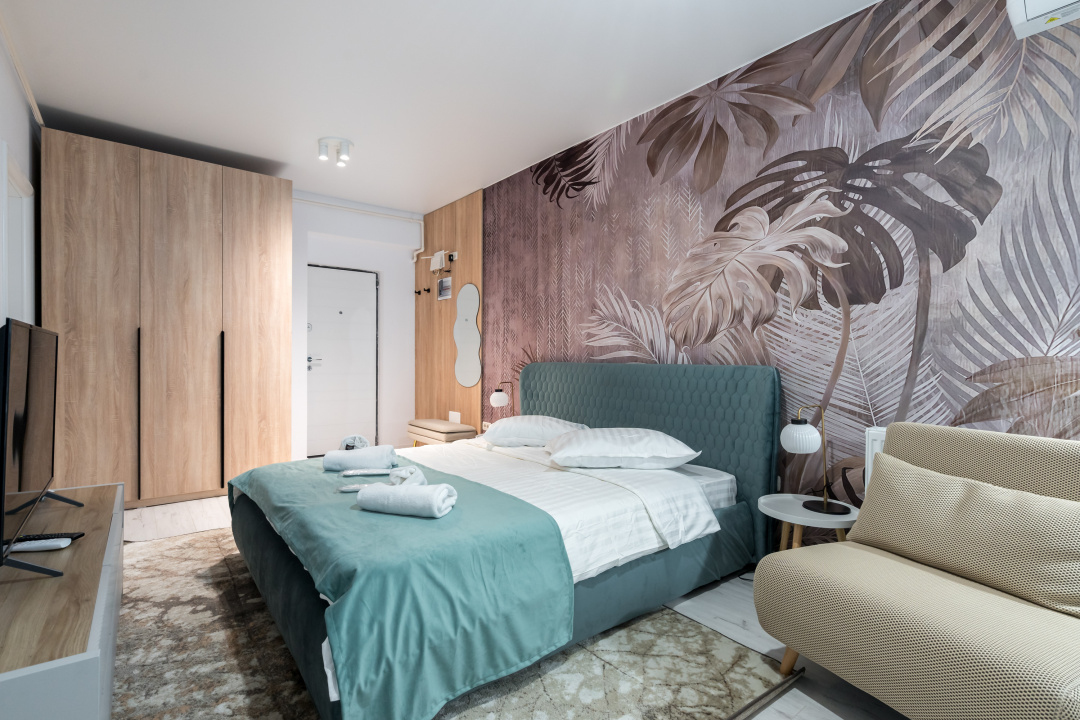 Studio - Central Address - mobilat și utilat designer - prima inchiriere