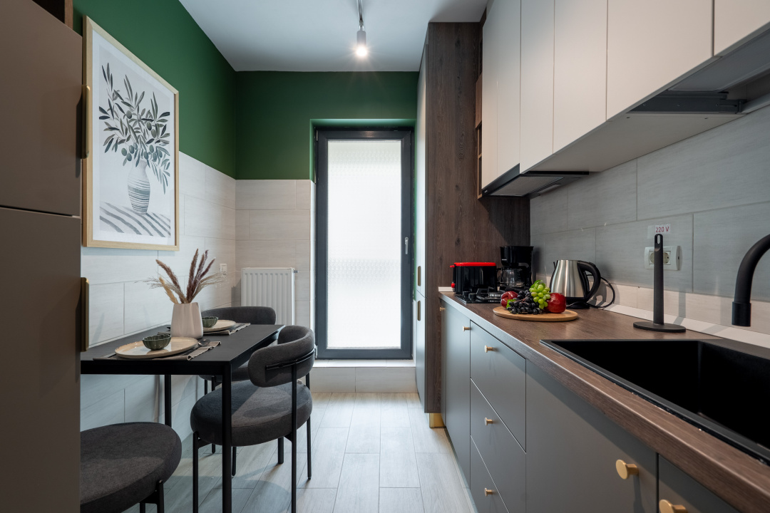 Plaza Residence  - prima inchiriere - garsoniera mobilata și utilata complet