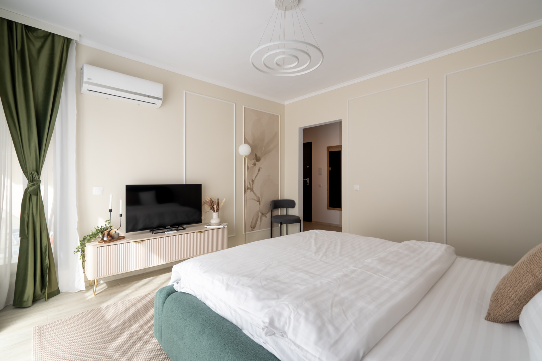 Plaza Residence  - prima inchiriere - garsoniera mobilata și utilata complet