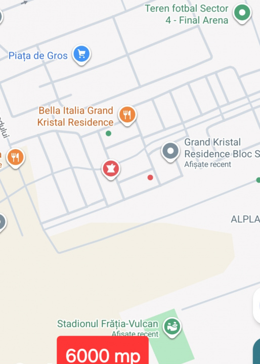 Teren  - in apropiere de Grand Kristal Residence - zona M3