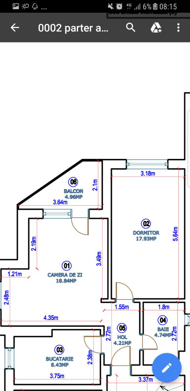 Near Center Residence Lujerului - Apartament cu 2 camere - parter