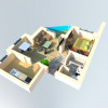 Near Center Residence Lujerului - Apartament cu 2 camere - parter