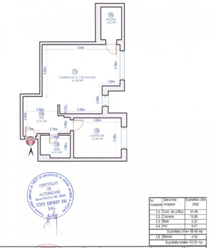 Apartament 2 camere AFI Cotroceni - NearCenter Residence Plaza 2