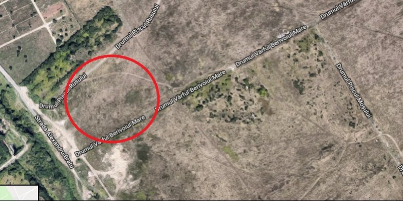 Teren 985 mp zona Sisesti