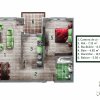Apartament 2 camere bloc nou
