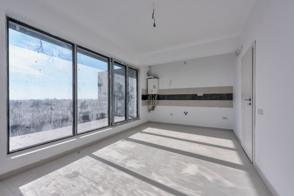 Apartament 3 camere+terasa 55 mp , bloc nou , finalizat - Prel Ghencea